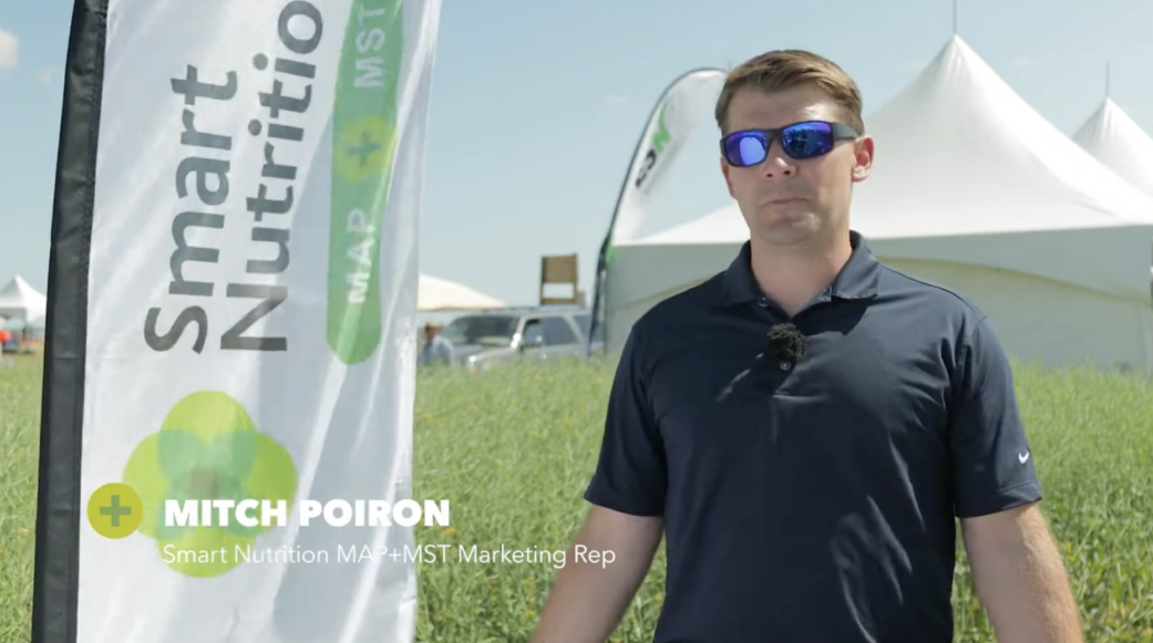 Nutrien Marketing Representative, Michel Poiron.